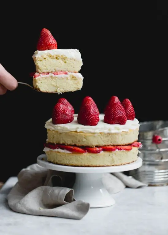 Strawberry Shortcake with Almond Flour Base
