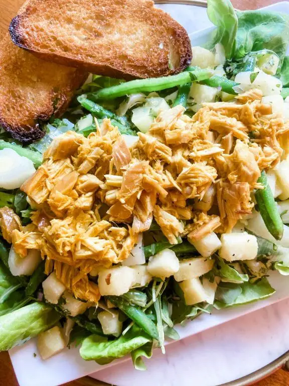 Sturgeon Salad with Citrus Vinaigrette
