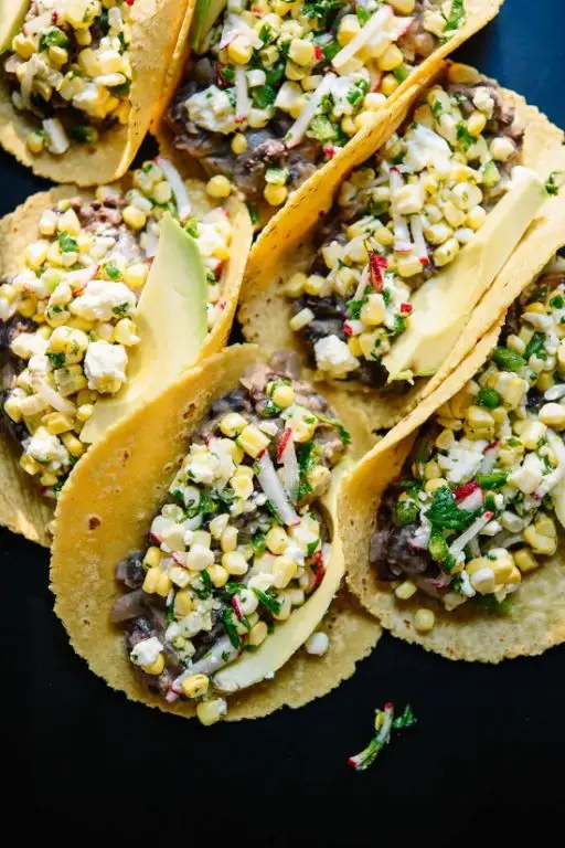 Summer Corn and Black Bean Tacos