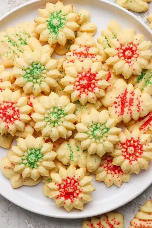 Swedish Orange Spritz Cookies