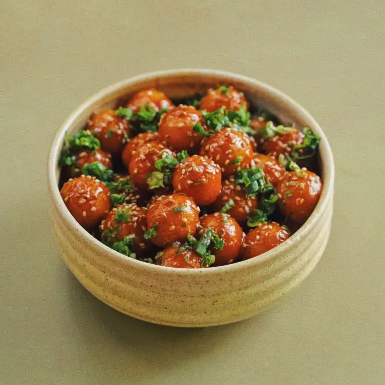 Sweet Potato Mochi Balls