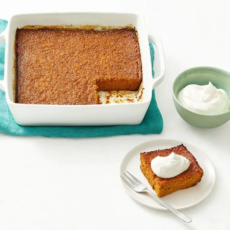 Sweet Potato Pone with Cinnamon