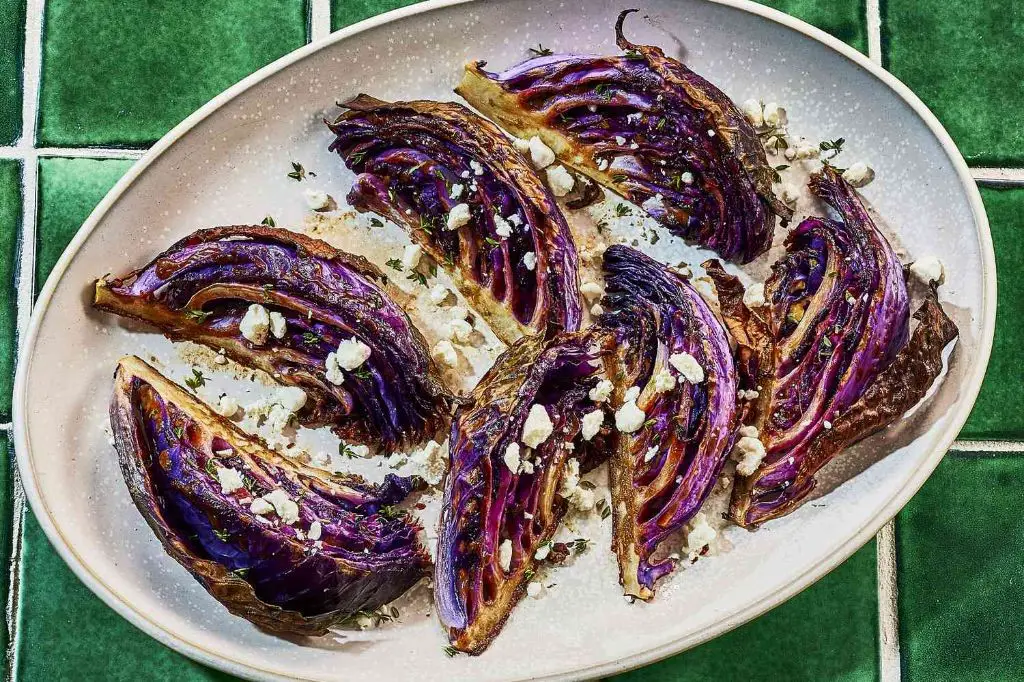 Sweet and Tangy Balsamic Cabbage Wedge