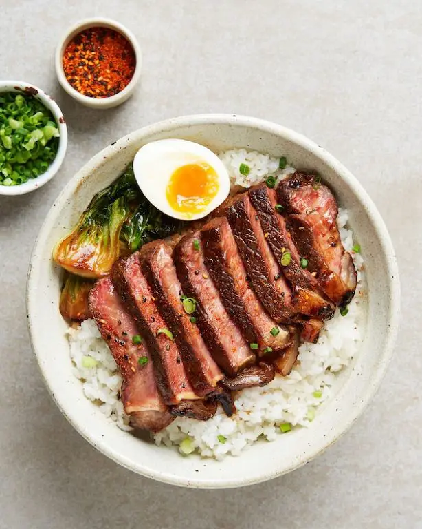 Teriyaki Beef and Rice Bowls