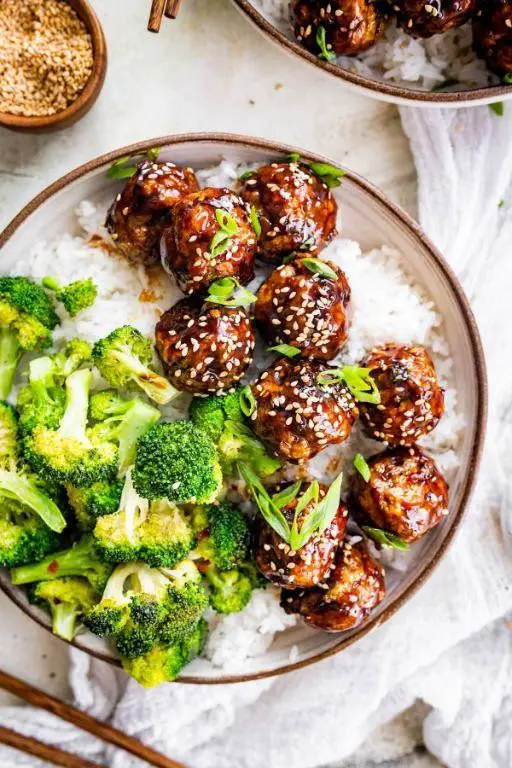 Teriyaki Chicken Meatballs