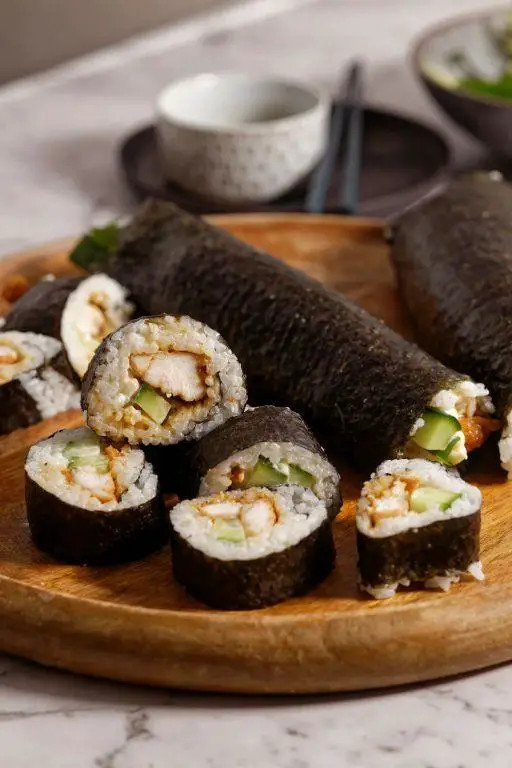 Teriyaki Chicken Sushi Rolls