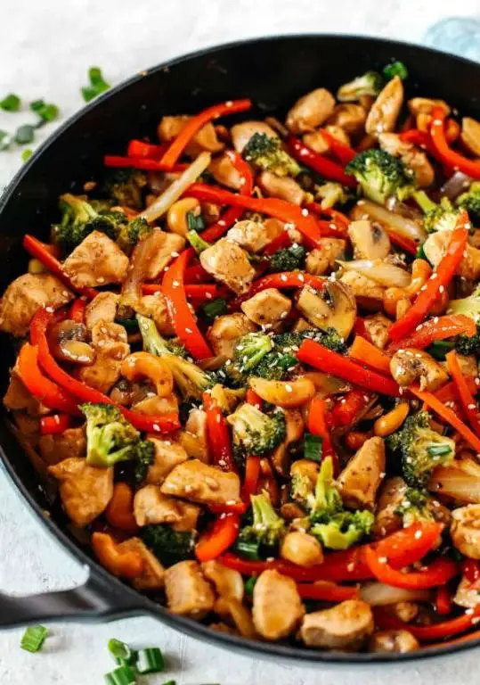Teriyaki Chicken and Vegetable Stir-Fry