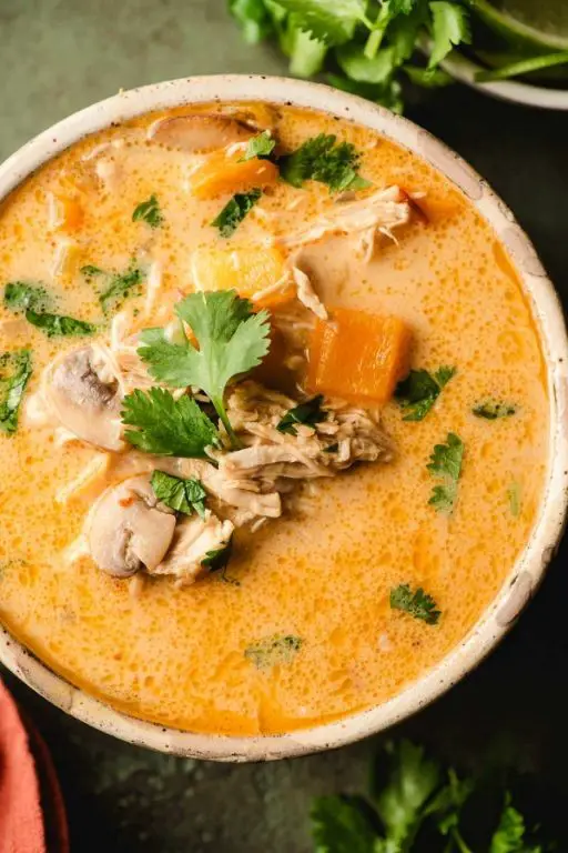 Thai Coconut Chicken Soup