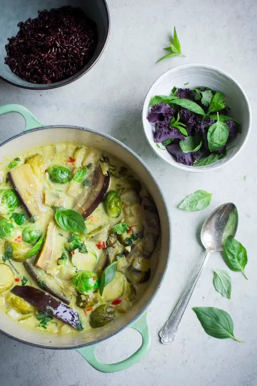 Thai Eggplant and Lemongrass Soup