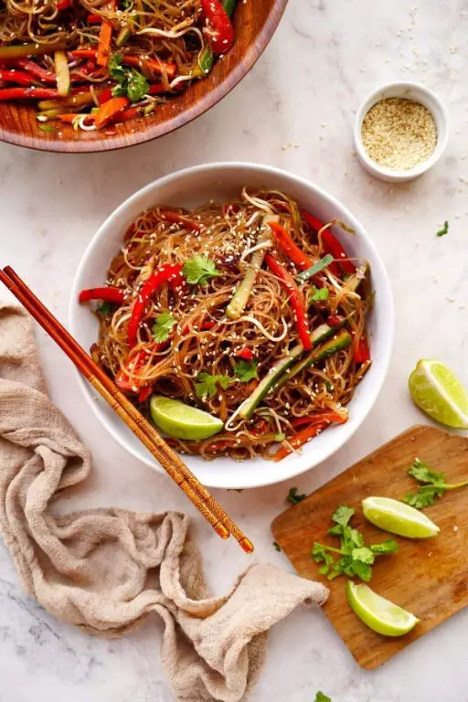 Thai Glass Noodle Salad Vegan