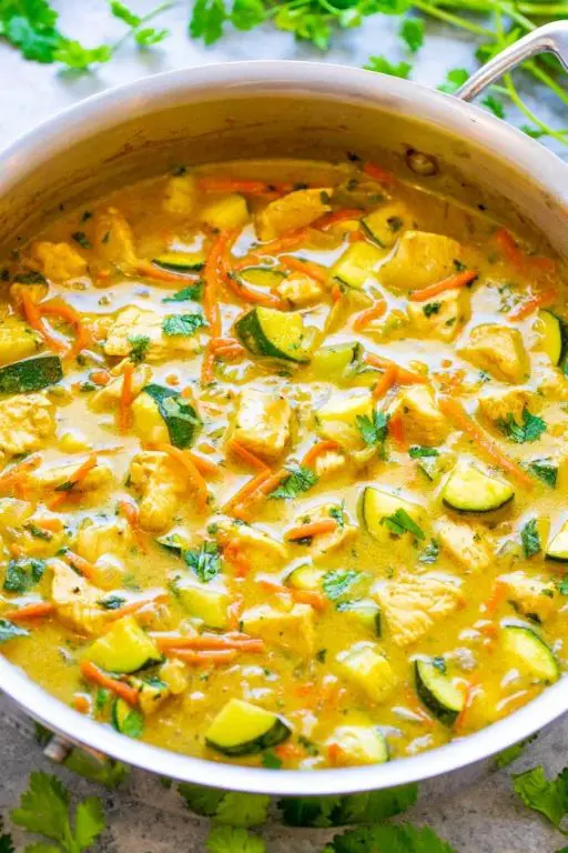 Thai Green Curry with Coconut Milk