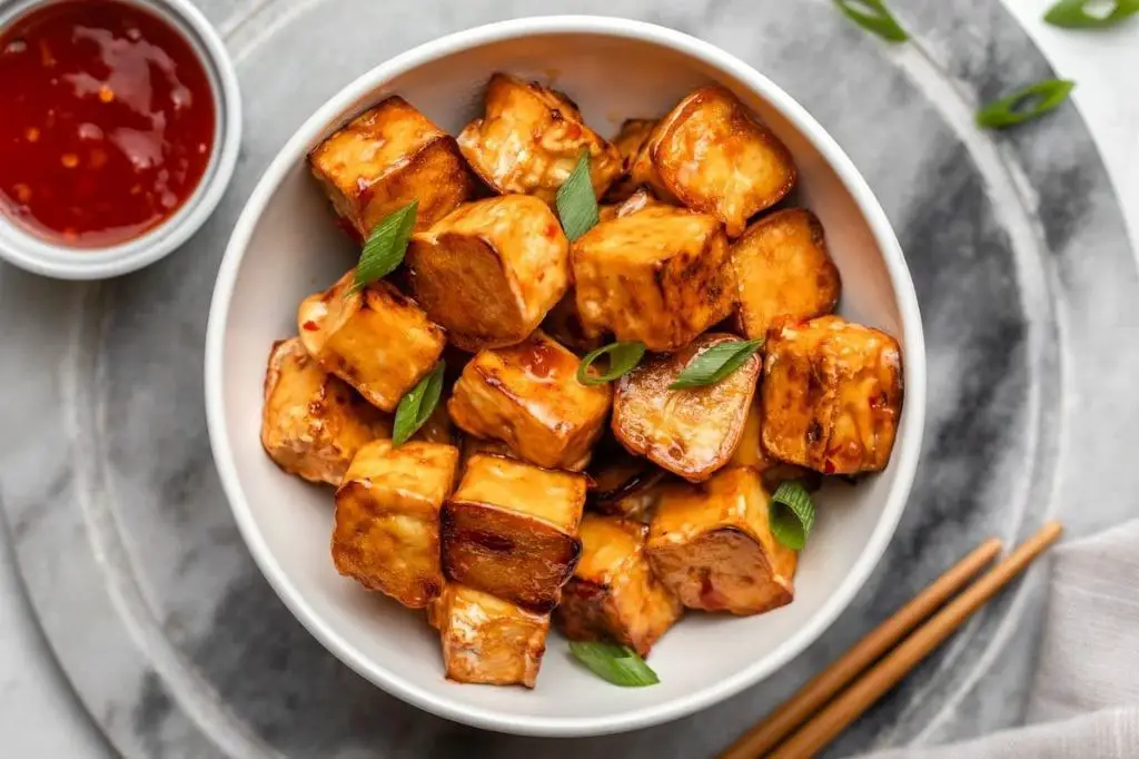 Thai Sweet Chili Tofu Vegan