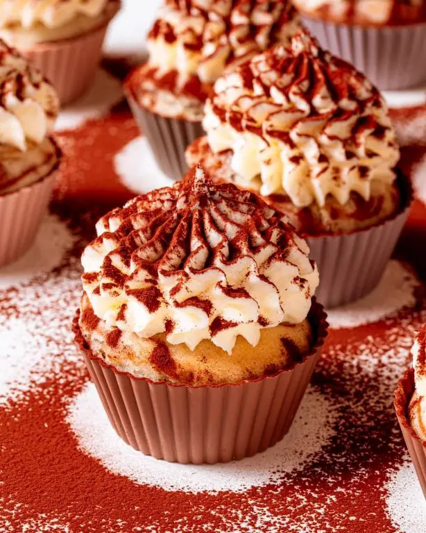 Tiramisu Quinoa Cupcakes