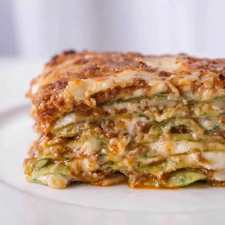 Traditional Lasagna Bolognese