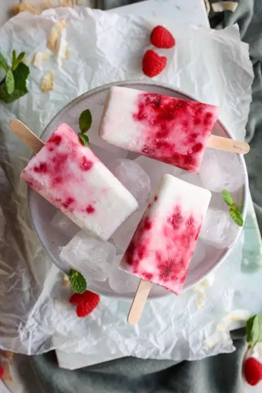 Tropical Coconut Popsicles