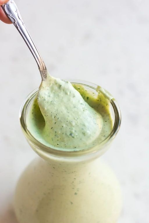 Vegan Green Goddess Dressing with Cashews