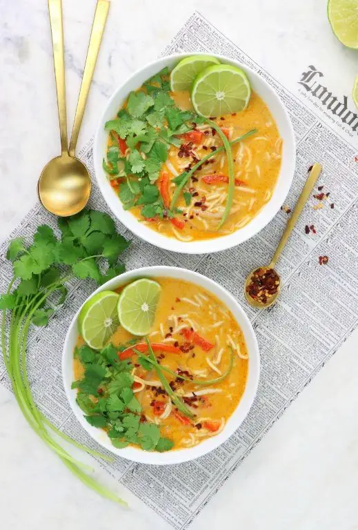 Vegan Thai Lemongrass Soup