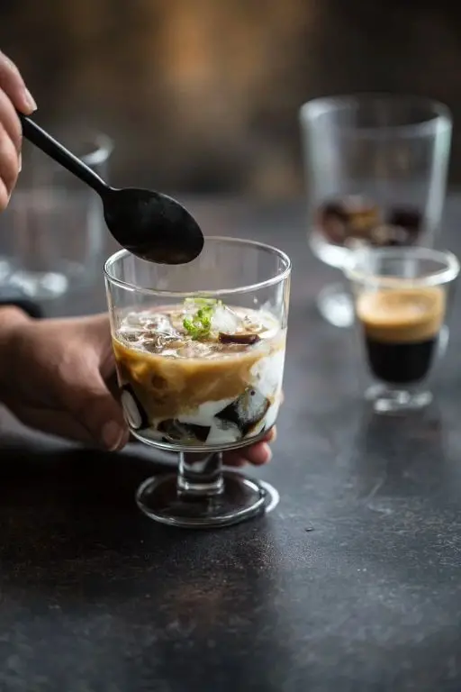 Vietnamese Iced Coffee Jelly