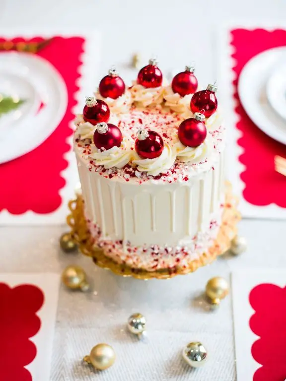 White Chocolate Mint Cake