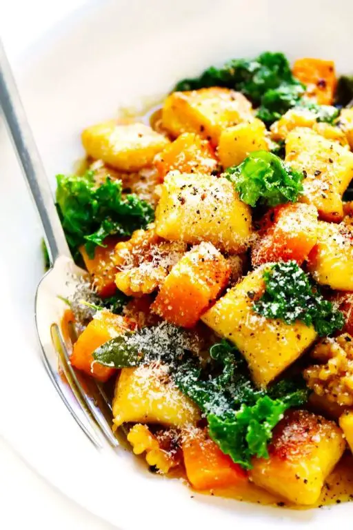 Whole Butternut Squash Gnocchi with Sage Butter