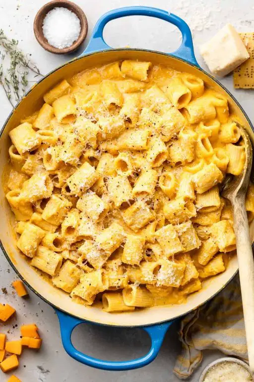 Whole Butternut Squash Mac and Cheese