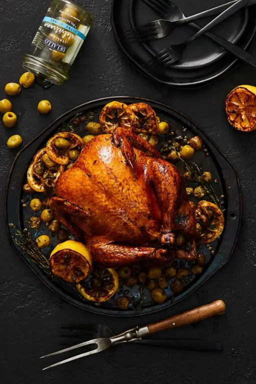 Whole Chicken with Balsamic Glaze