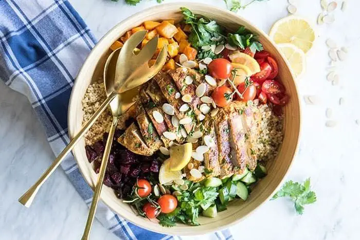Whole Foods Chicken Salad with Quinoa and Fresh Herbs