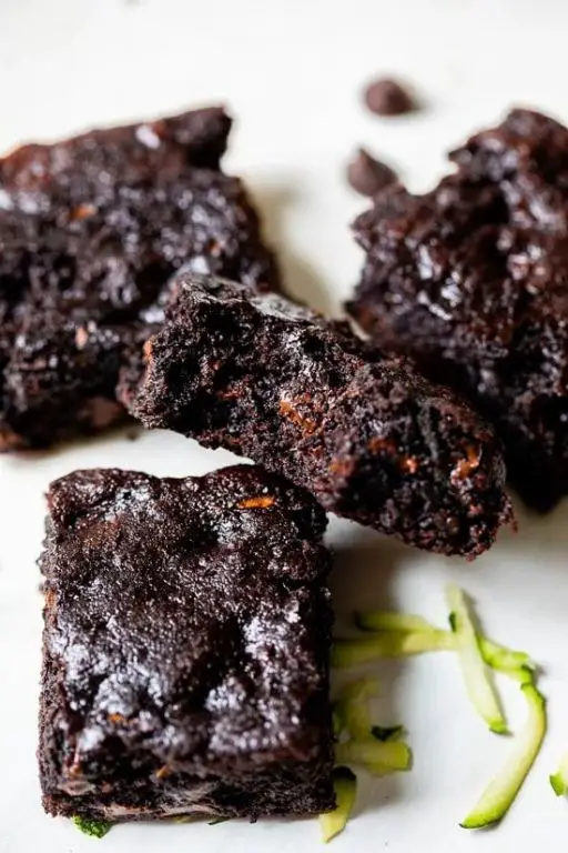 Zucchini Flour Brownies