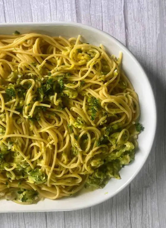 Zucchini Flour Pasta Dough