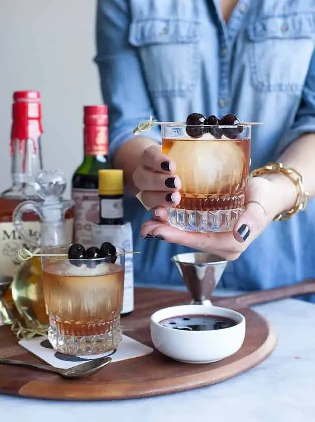 Classic Manhattan Cocktail
