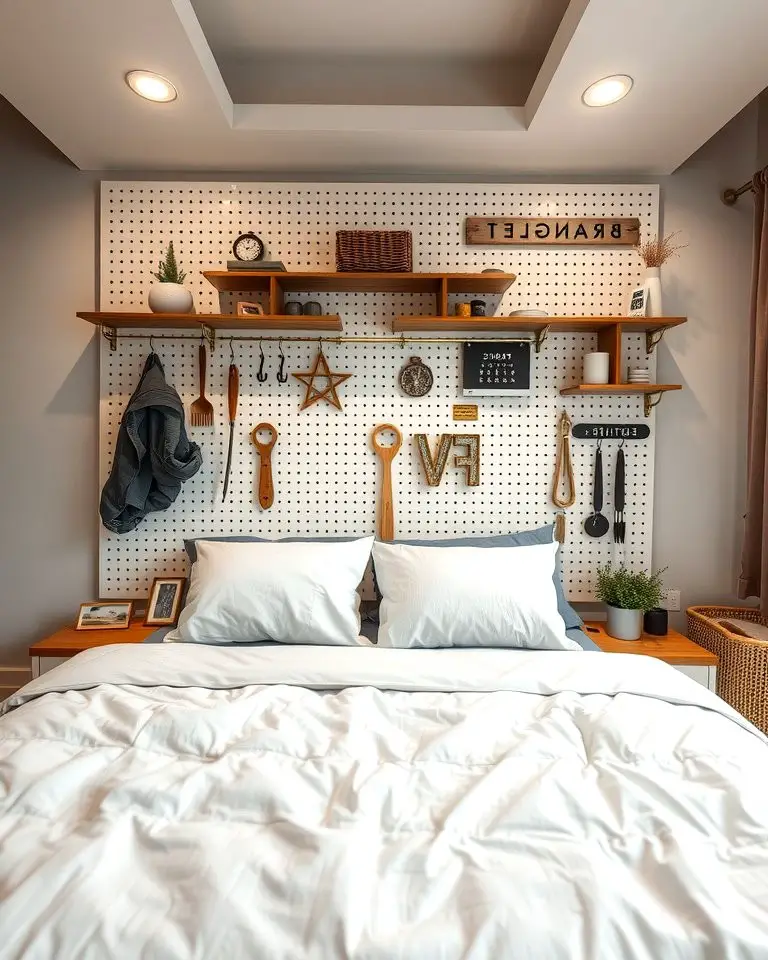 Pegboard Backdrop