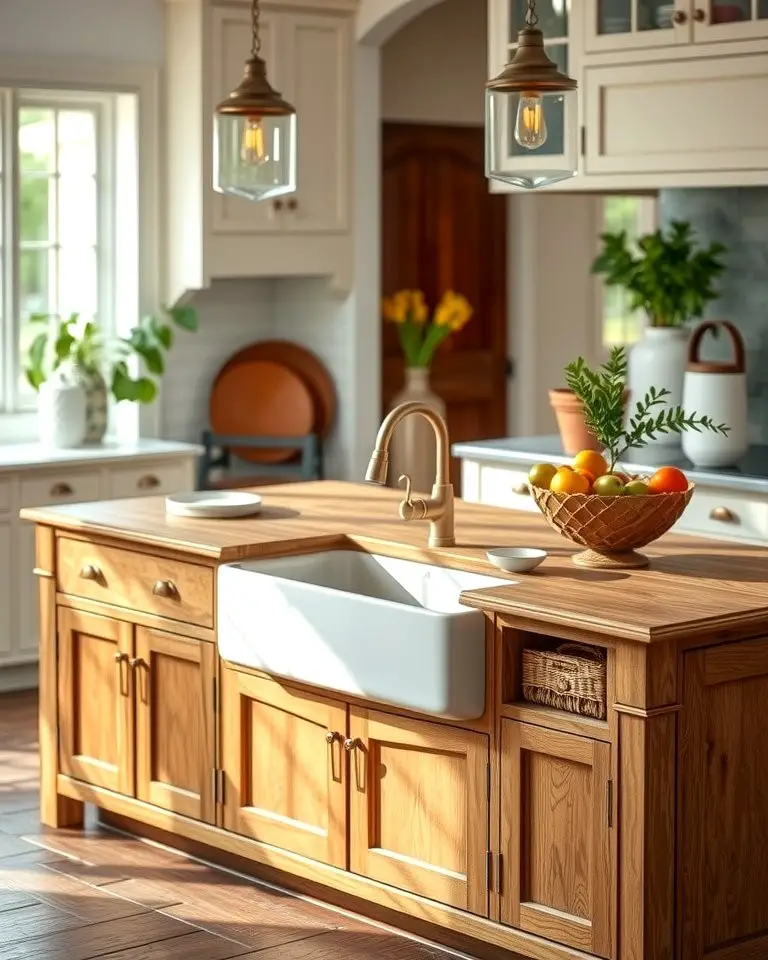 Farmhouse Sink Integration