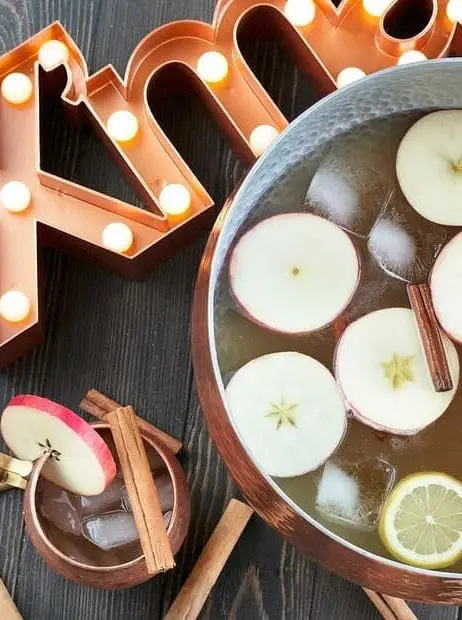 Gingerbread Bourbon Punch