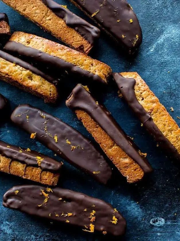 Dark Chocolate Orange Biscotti