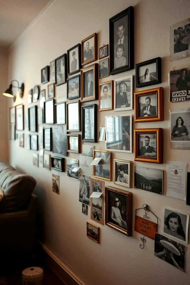 Collage of Memories Wall