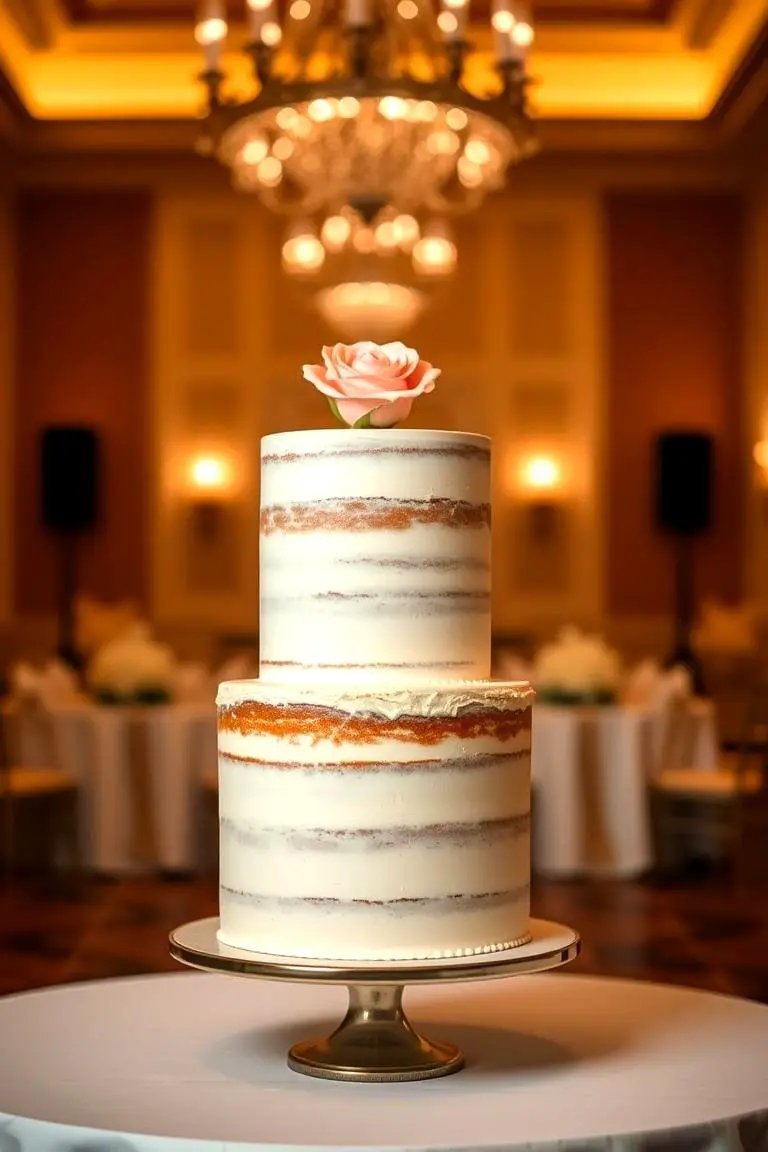 Timeless Classic Semi-Naked Cake