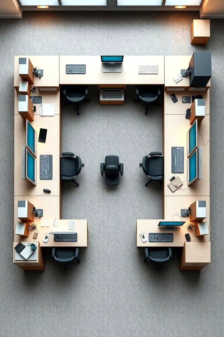 Efficient Workspace Layouts