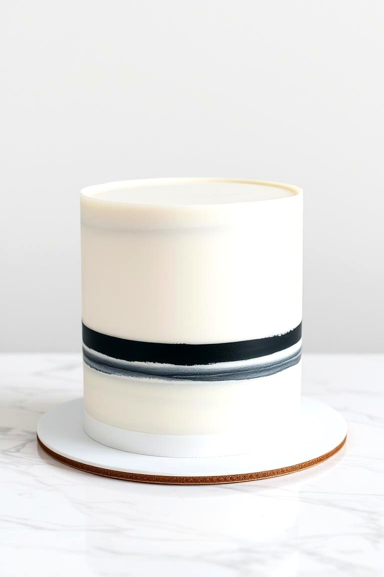 Contemporary Minimalist Cake