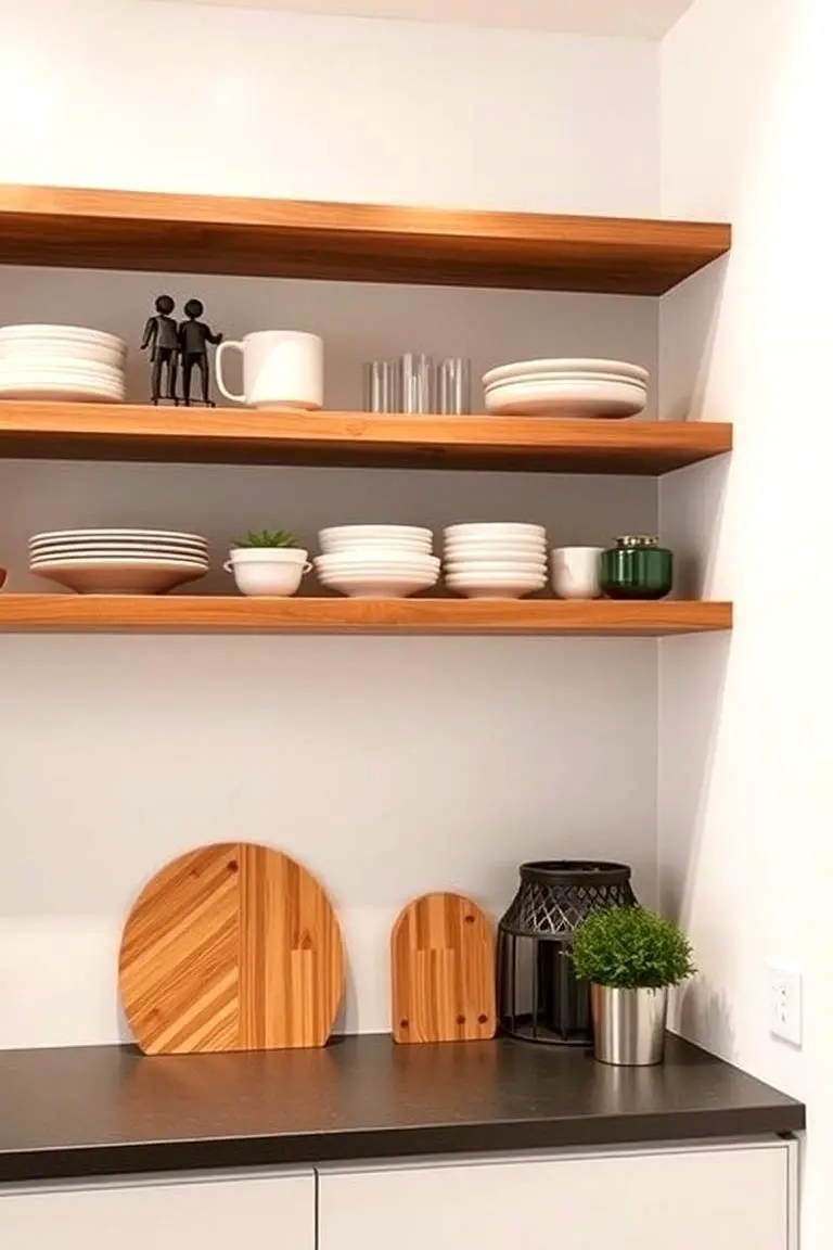 Floating Shelves Display
