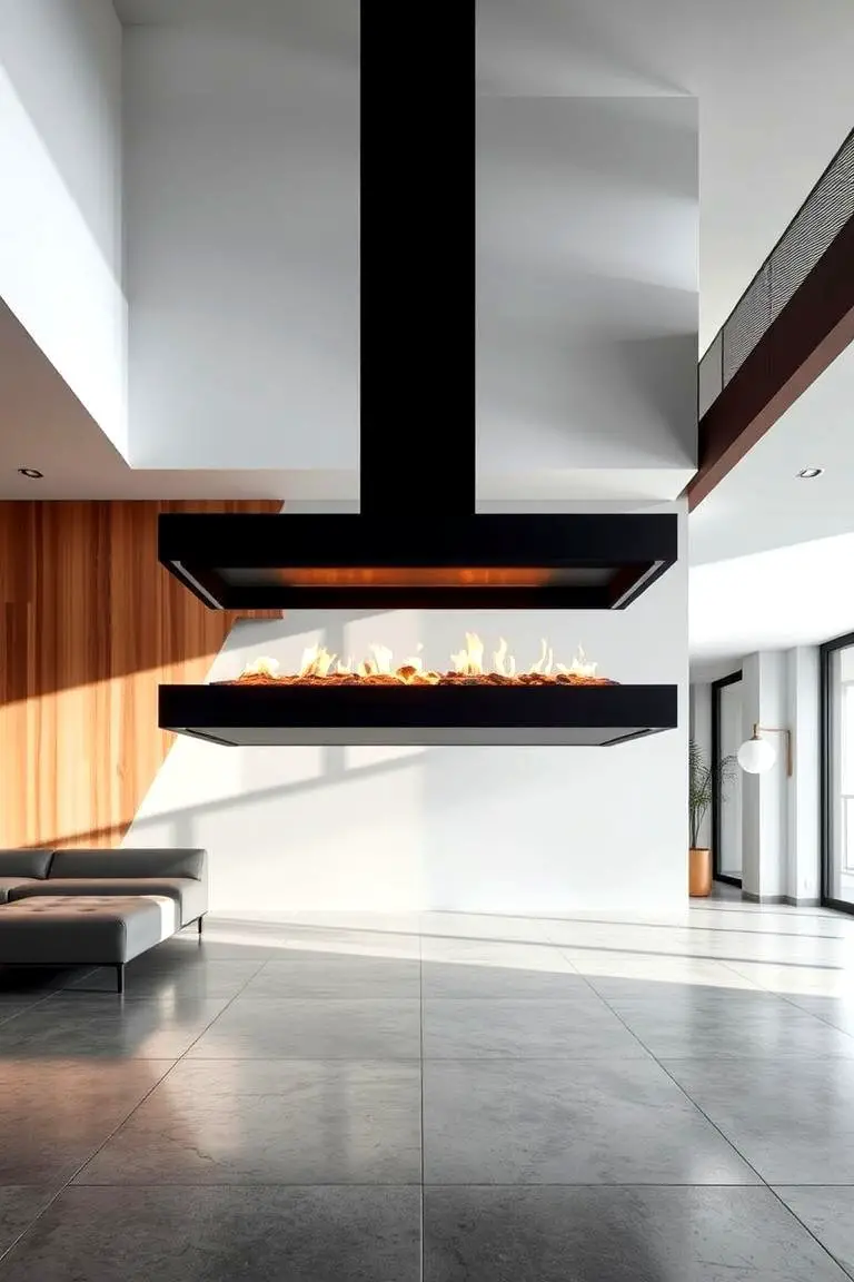 Floating Fireplace