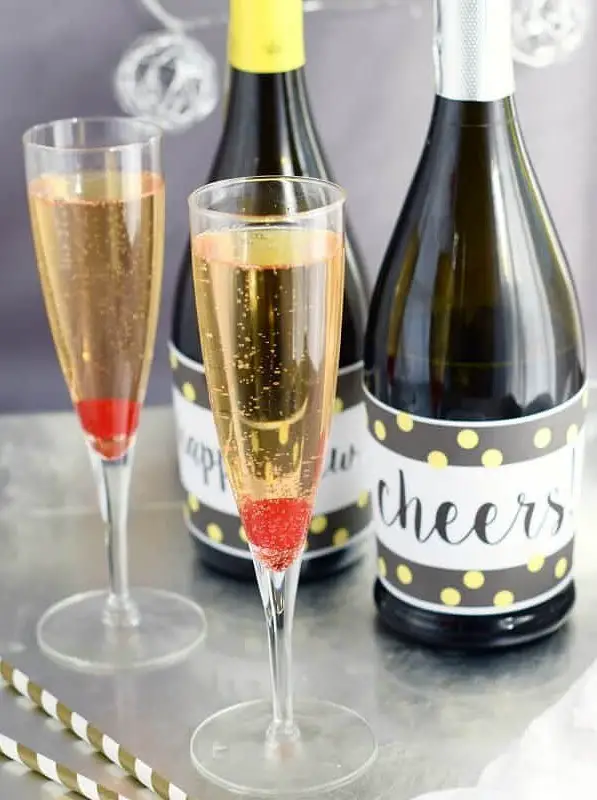 Amaretto Orange Bellini