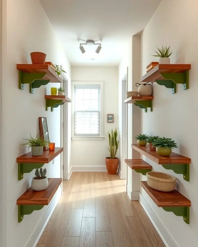 Reclaimed Wood Shelves
