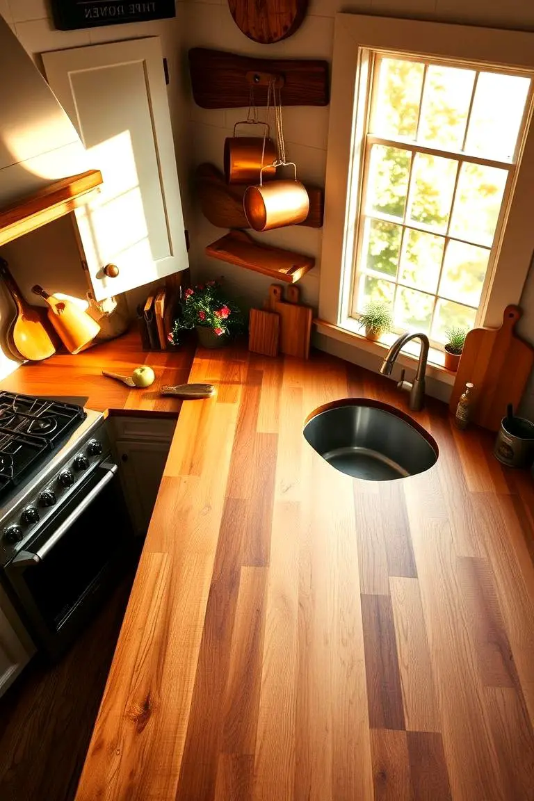 Butcher Block Warmth Countertops