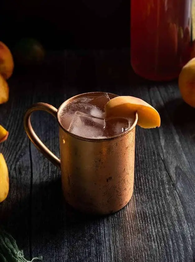 Peach Moscow Mule