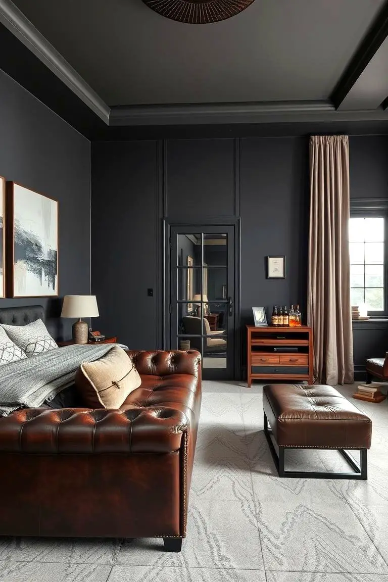 Bold Color Accent Room