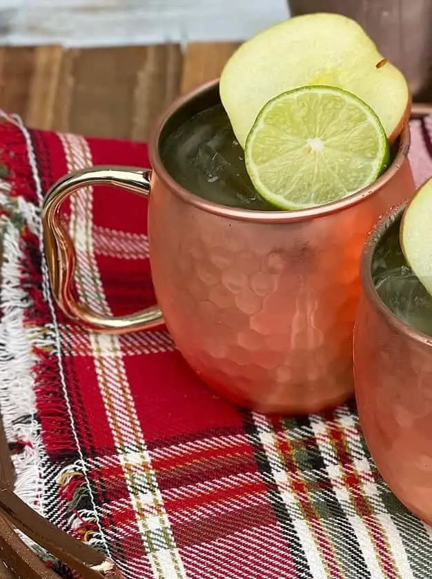 Bourbon Apple Cider Mule