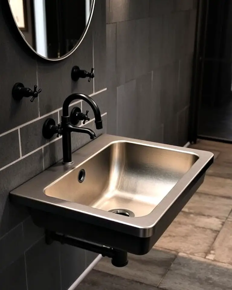 Factory-Inspired Sinks