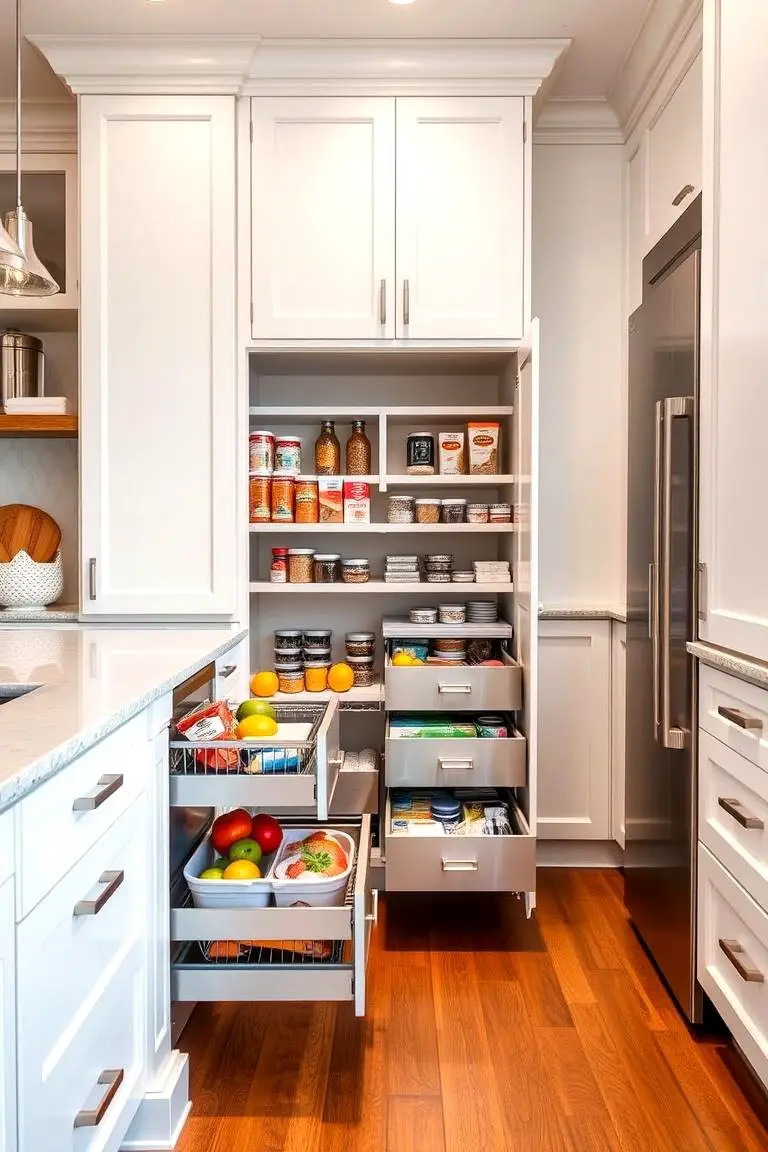 Pull-Out Pantry Bins