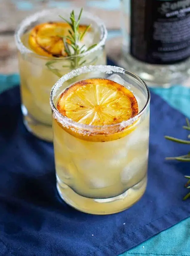 Grilled Mezcal Margaritas
