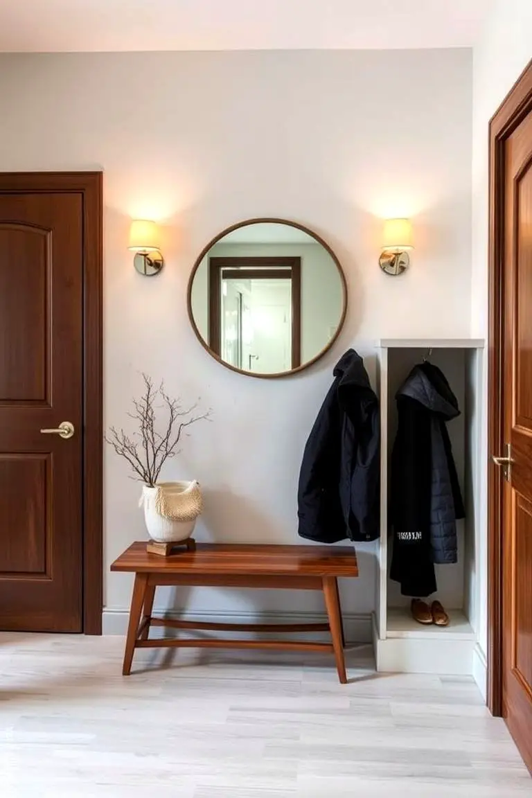 Decluttered Entryways